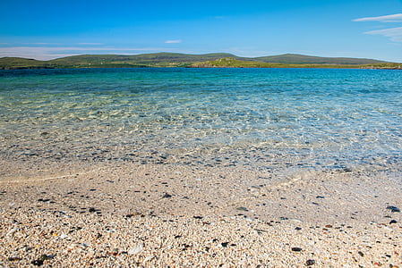 斯凯珊瑚海滩, 苏格兰, 海滩, 高地, 岛屿, 斯凯, 斯凯
