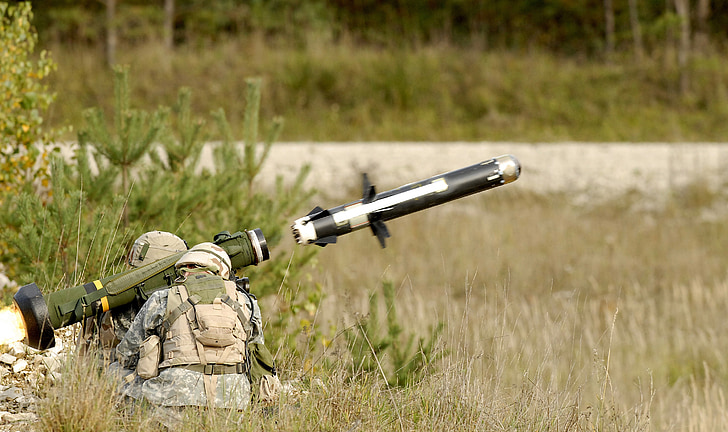 anti tank guided missile, rocket, anti tank missile, missile launch, weapon, fgm 148 javelin, firing