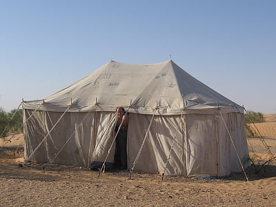 sand, ørken, telt