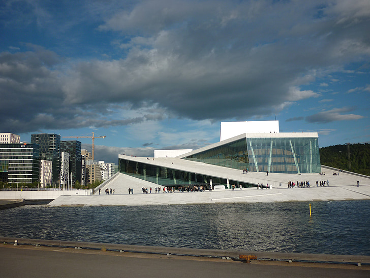 Oslo, opery, Opera house, Architektura, zajímavá místa