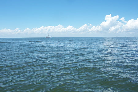 Horizon, Golfo de México, mar, paisaje