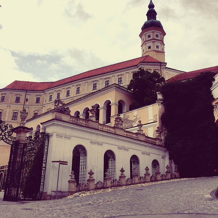 Tjeckiska, slott, resor, landmärke, Europa, arkitektur, turism
