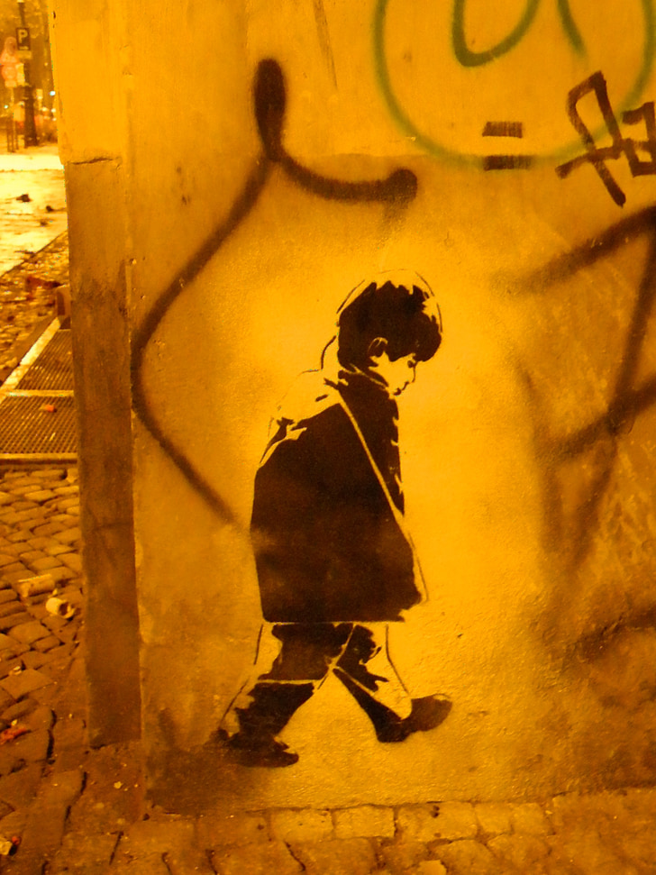 grafiti, Street-art, Berlijn