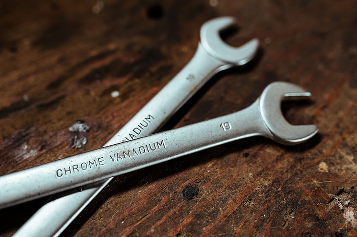 open-end wrench, mechanic, repair