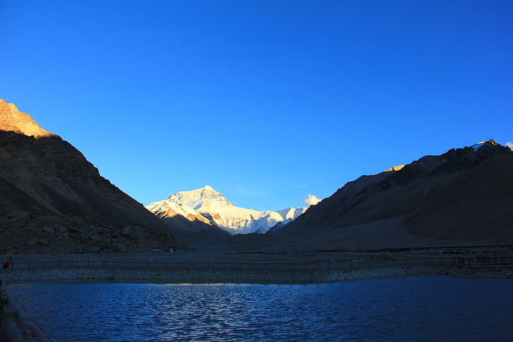 Monte everest, Himalaya, Lhotse, Chomolungma, panorama, senderismo, senderismo