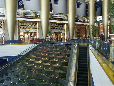 Burj Al Arabo, Dubajus, Jungtiniai Arabų Emyratai, u a e, Architektūra, pastatas, Viešbutis