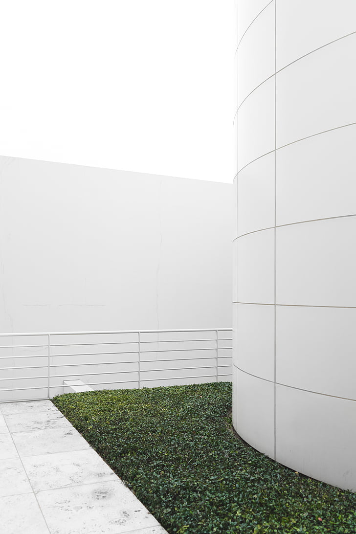 architecture, white, building, infrastructure, design, outside, green