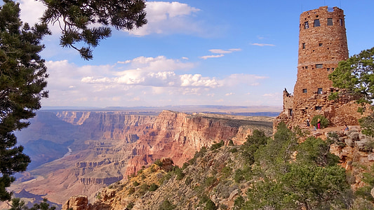 USA, Grand canyon, naturen, Canyon, nationalparken