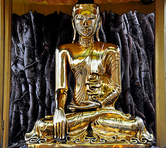 Buddha, schwedaggon, Birmania