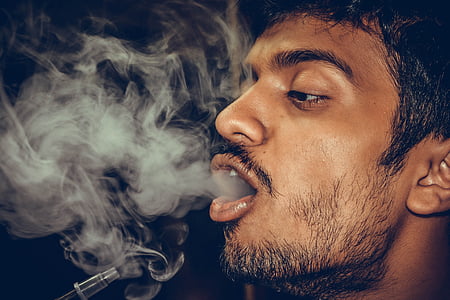 hookah, smoke, cigarette, smoker, inhalation, unhealthy, man