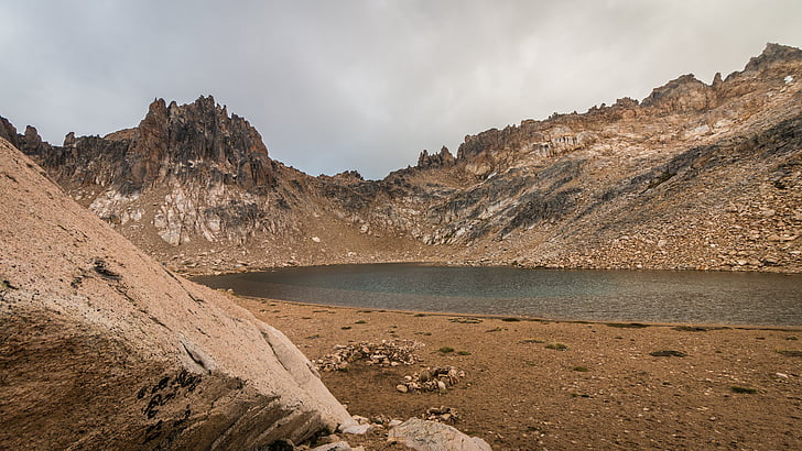 Laguna schmoll, Patagonie, Cerro catedral, Příroda