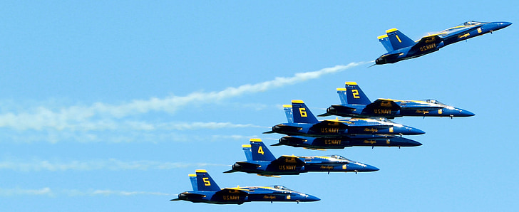 Blue angels, Marinha, precisão, aviões, formação, sortiado, manobras