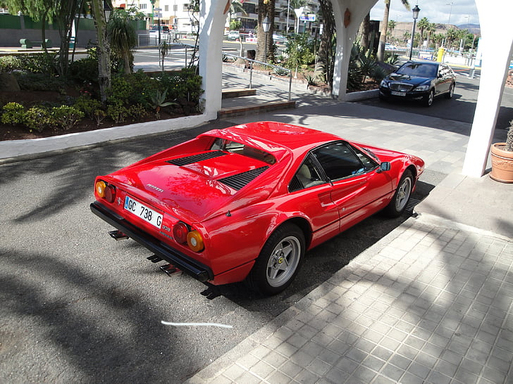 sportsvogn, Ferrari, luksus, Empire, Auto, værdifulde, 308 gts