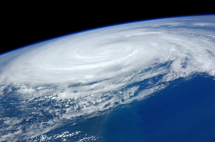 l'huracà, Irene, Estació Espacial Internacional, 2011, núvols, temps, tempesta