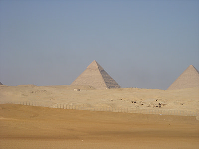 piràmides, Egipte, desert de