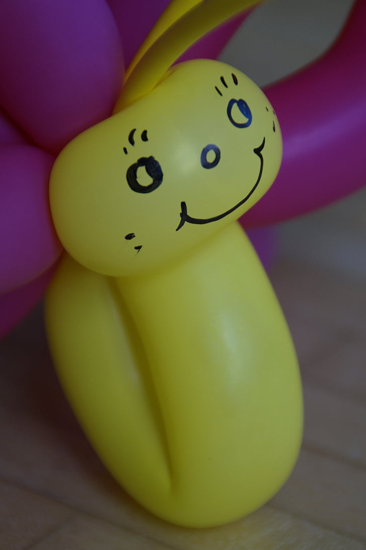 balloon, air balloon art, artwork, clown, butterfly, balloon knot, children