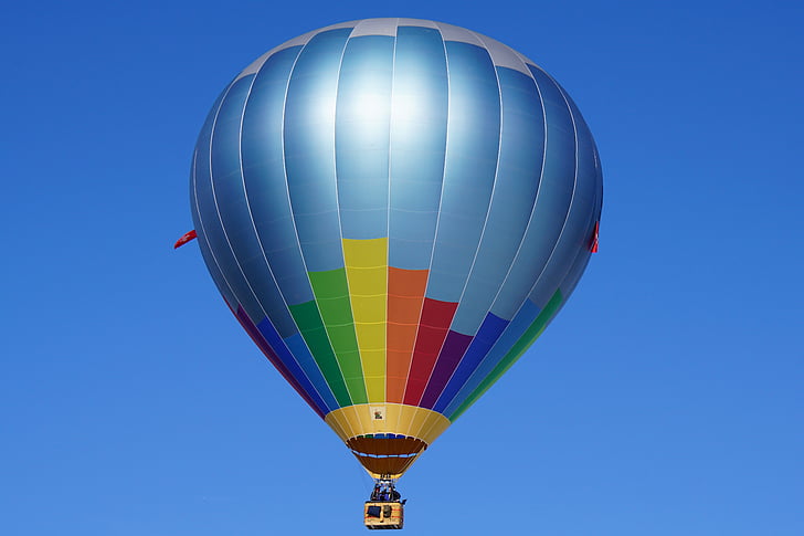 ballong, boble konvolutt, varmluftsballong, ermet, luftballong, fly, dra