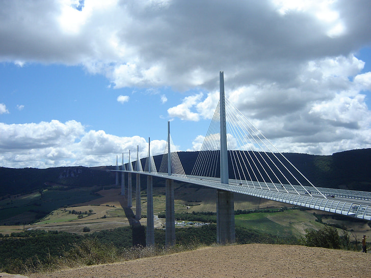 Brücke, Millau, Pont-millau