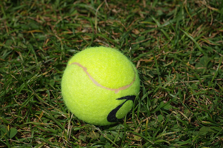 jeu, tennis, sport, Ball, balle de tennis, à l’extérieur, matériel