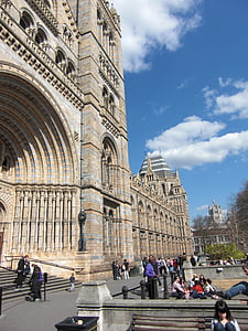 Musée d’histoire naturelle, Londres, l’Angleterre, Royaume-Uni, Musée, portail, entrée