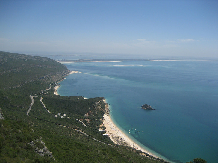 Costa, Portugal, stranden, havet, naturen