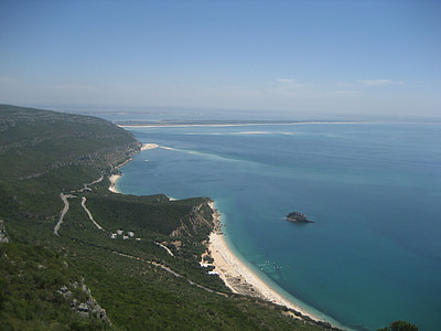Costa, Portugalia, Plaża, morze, Natura