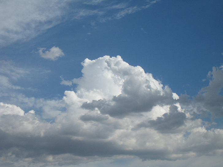 oblak, nebo, dež oblakov, okolje, dan, zraka, svetlobe