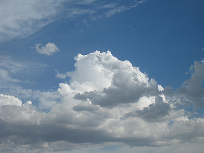 oblak, nebo, kišni oblaci, okoliš, dan, klima, svjetlo