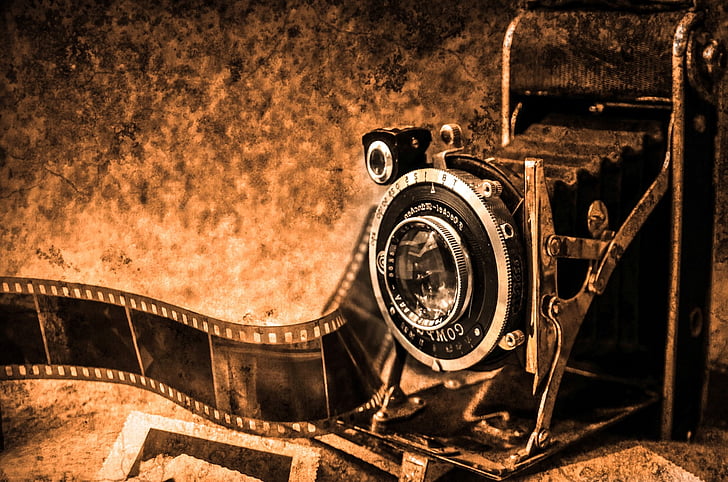 photo camera, photography, old, retro, film, photo, camera