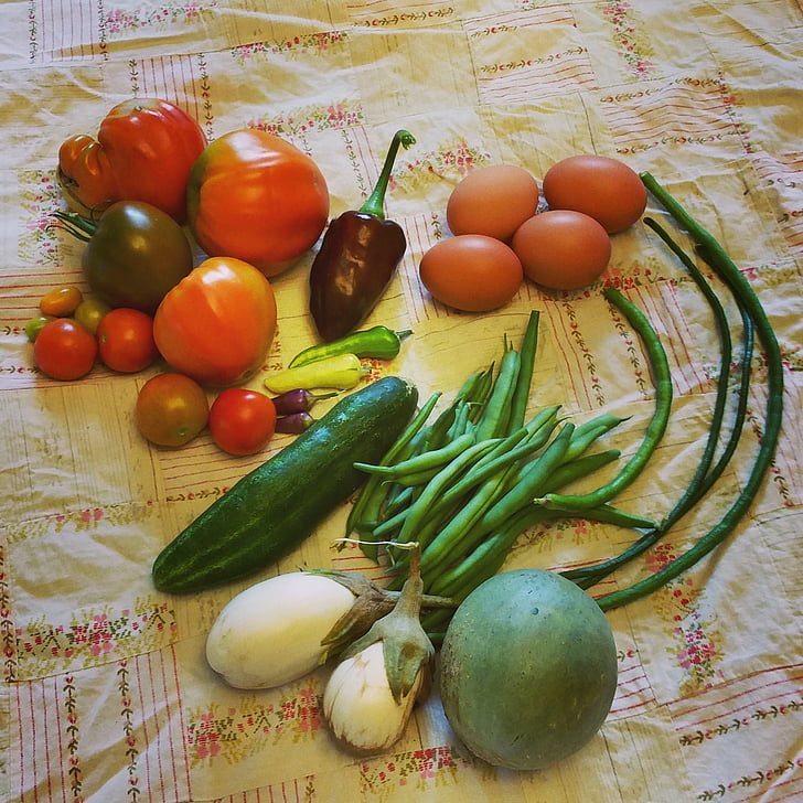 trädgård, grönsaker, Heirloom