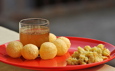 panipuri, gupchup, cuisine indienne, golgpa, Fast-Food indésirable, snack, restauration rapide