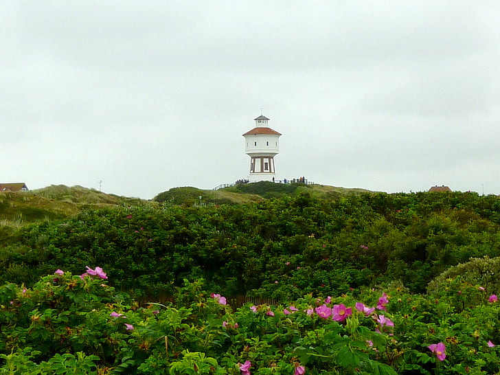 Lighthouse, Friesland, terræn, Sky, ferie