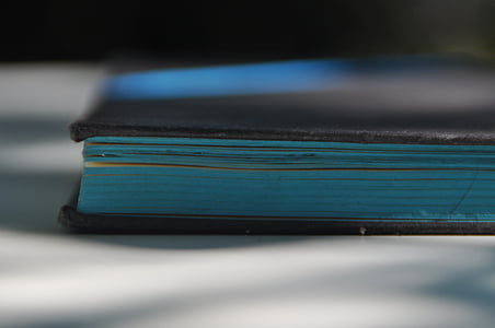 kniha, stránky, modrá, tyrkysová, Literatúra, kniha strán, papier