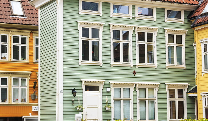 Bergenas, Norvegija, kelionės, Europoje, Architektūra, namas, turizmo