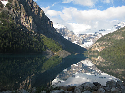 Канада, езеро, красива гледка