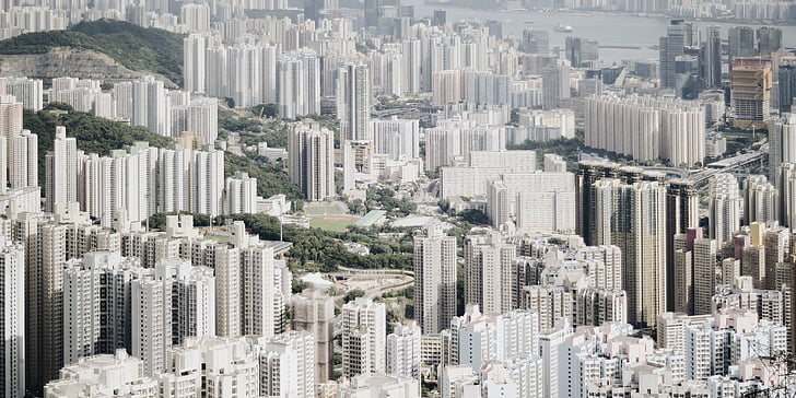 rakennukset, Kiina, City, korkean nousee, pilvenpiirtäjiä, kaupunkien, Kaupunkikuva