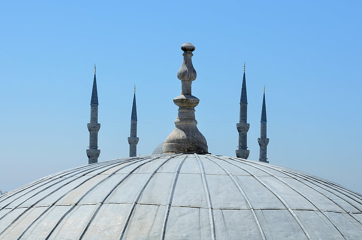 Zilā mošeja, Istanbul, Turcija, mošeja, arhitektūra, pieminekļu, Reliģiskie pieminekļi