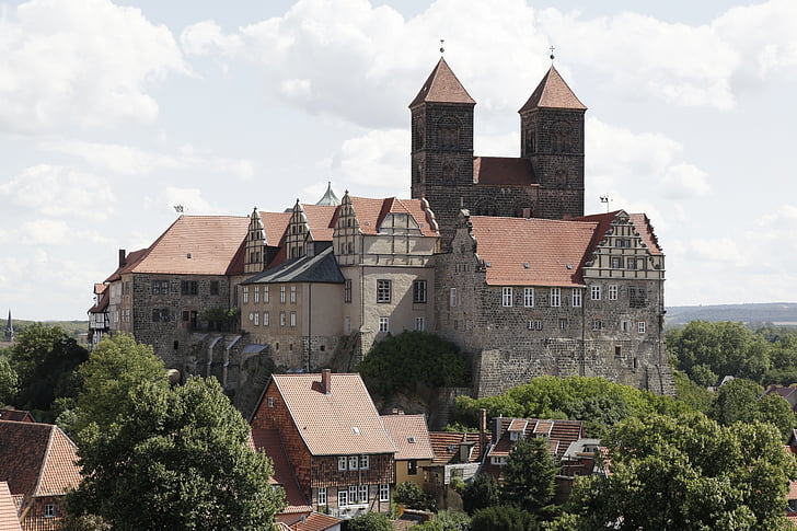 Quedlinburg, altstatt, krovište