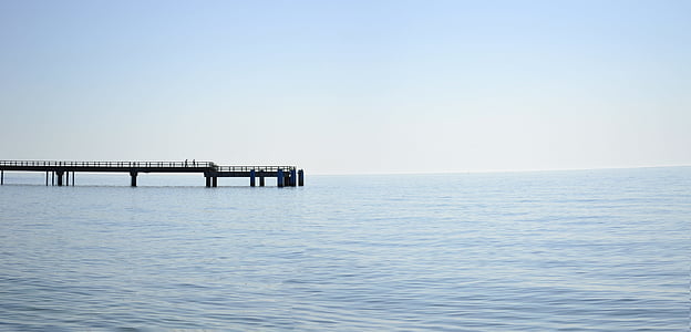 Mar Báltico, mar, água, Costa, céu, tranquilidade, scenics