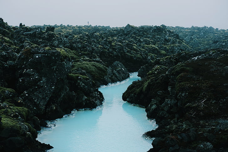 núi, Tây nguyên, đá, vách đá, Lake, nước, Thiên nhiên