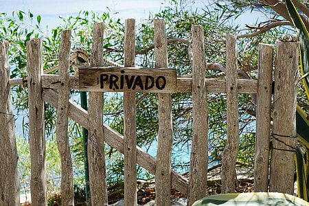 clôture, barrière, privé, emprisonné, démarcation, Ibiza, Tour propre
