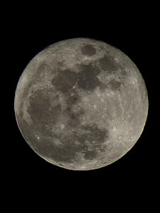 měsíc, satelitní sopky, noční, povrch měsíce, astronomie, úplněk, planetární měsíc