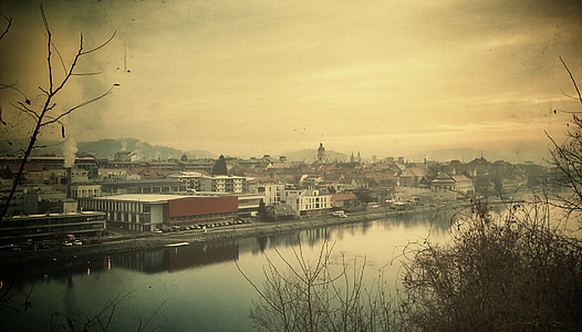 Mariboras, Miestas, Slovėnija, Europoje, Miestas, pastatas, turizmo