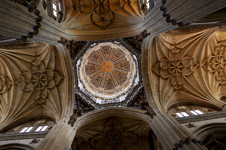 Salamanca, Espanya, monuments, Pont, Catedral, arquitectura, l'església
