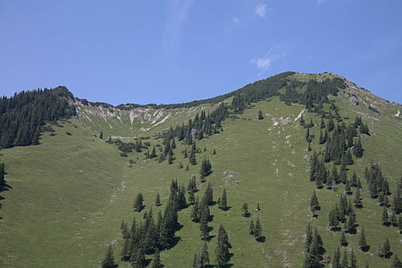 iseler, βουνό, κορυφή βουνού, Allgäu, στις Άλπεις Allgäu, τοπίο, φύση
