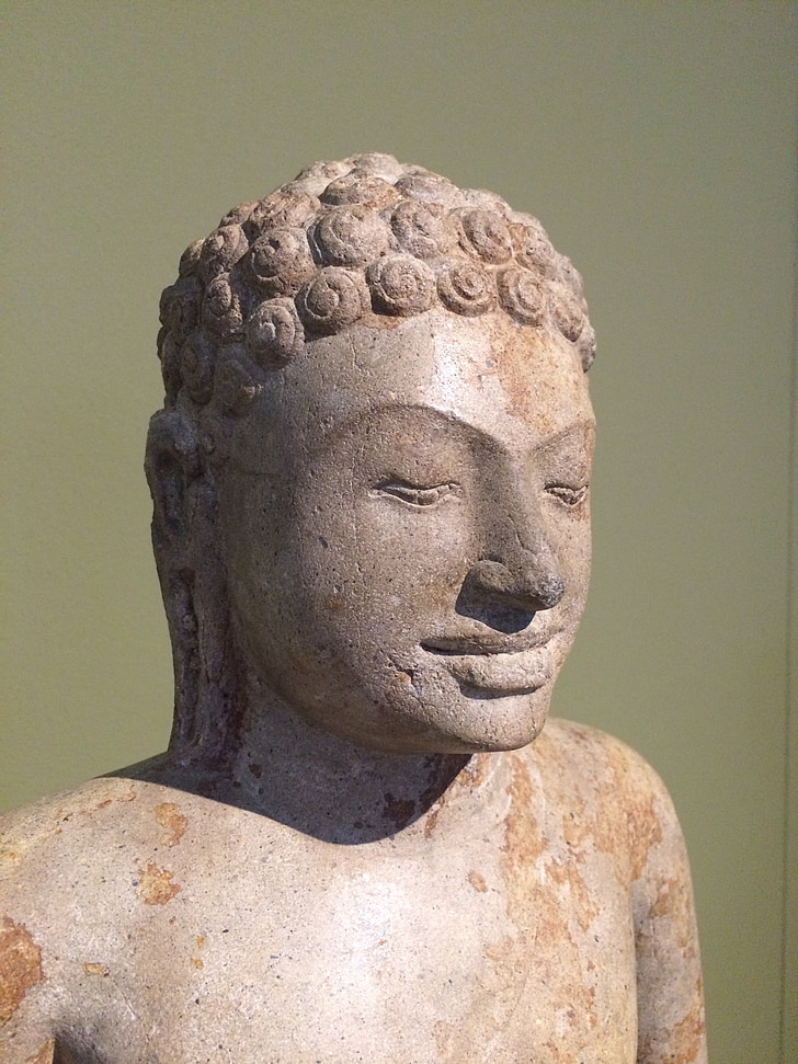 Buddha, kunst, skulptur, Museum
