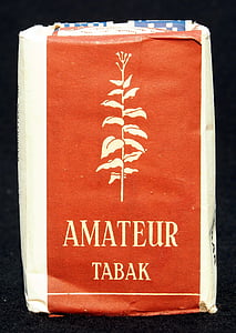 amateur, tabac, emballage, vieux, Néerlandais, produit, papier