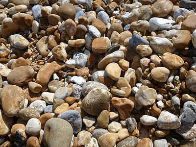 pebble, beach, stones, sea, nature, coast, stone