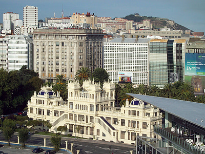 Illes Canàries, ciutat, arquitectura, horitzó, ciutat, paisatge urbà, Torre