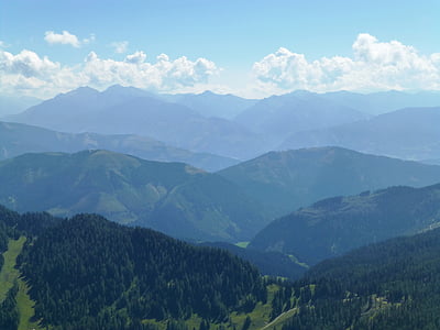 alpine, landscape, nature, view, austria, mountains, panorama